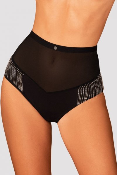 High-Waist-Panty Milladis mit Metallkettchen