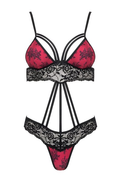 Stringbody Himeri mit Blumenmuster