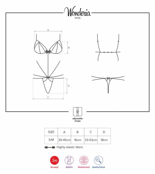 Stringbody Wonderia rückenfrei