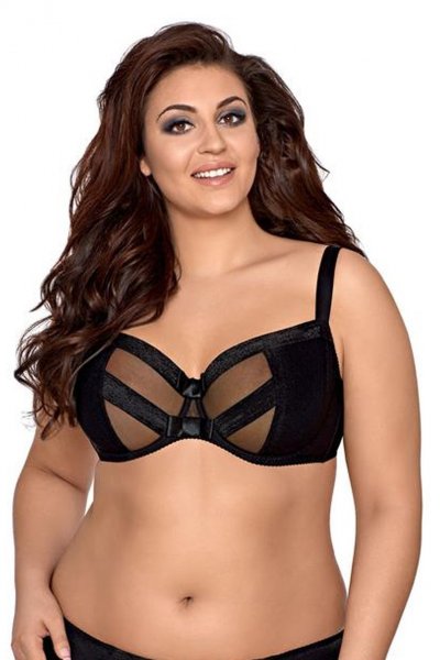 Teiltransparenter Plus-Size-BH