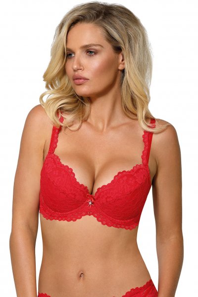 Roter Push-Up BH Newia