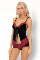 Babydoll Beccina mit Spitze