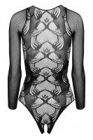 Vorschau: Langarm-Body ouvert mit Cut-Outs Vorschau: Langarm-Body ouvert mit Cut-Outs